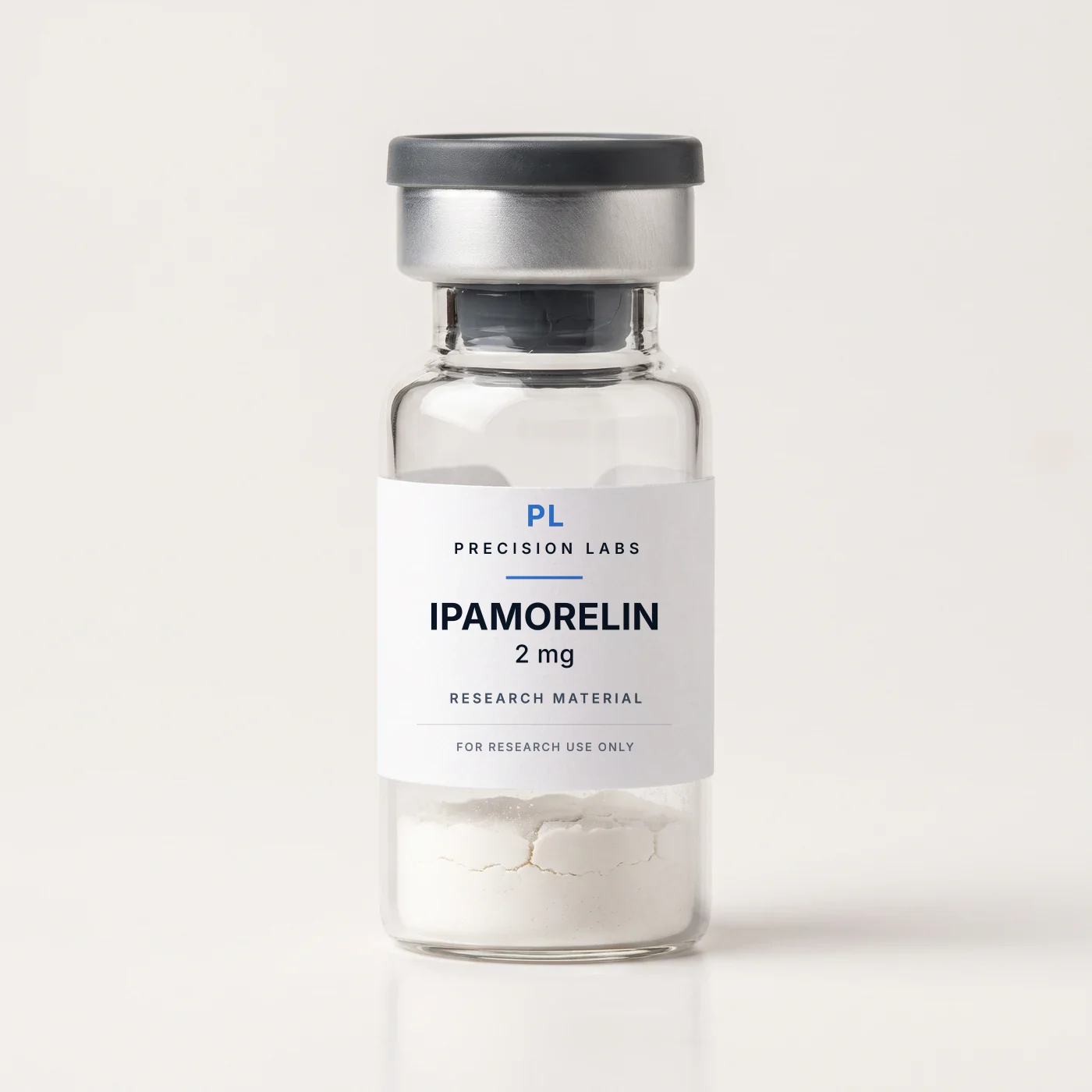 Precision Labs Ipamorelin 2 mg research material vial